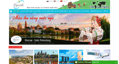 Desktop Screenshot of legendatravel.com